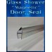 5/16" to 3/8" 45 Degree Magnetic Profile for Glass-To-Glass Shower Door Seal - 36" Length - Buy 3 or more of our products and get!!! (Discount shown in cart) - B00KS13P1C